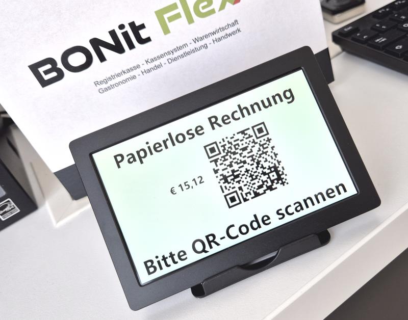 5
 TFT Display für Kundenmonitor und papierlose Rechnung