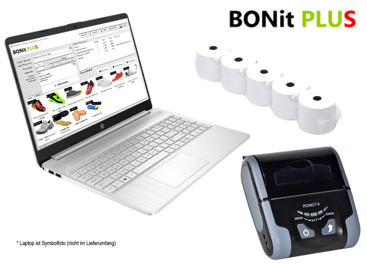 BONit PLUS Startpaket mit mobilem Bondrucker und 1 Jahr Laufzeit