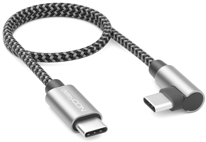 BOPV.mini USB Kabel 30cm gewinkelt USB-C > USB-C